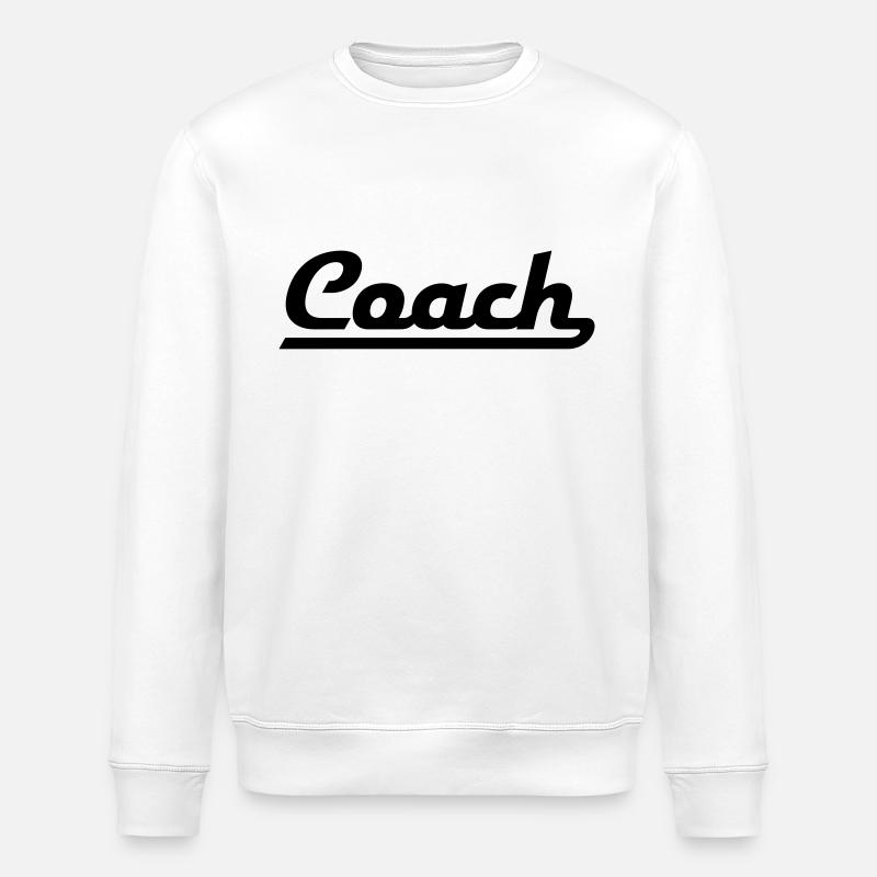 COACH - Stanley/Stella Unisex Bio-Sweatshirt ROLLER - Weiß