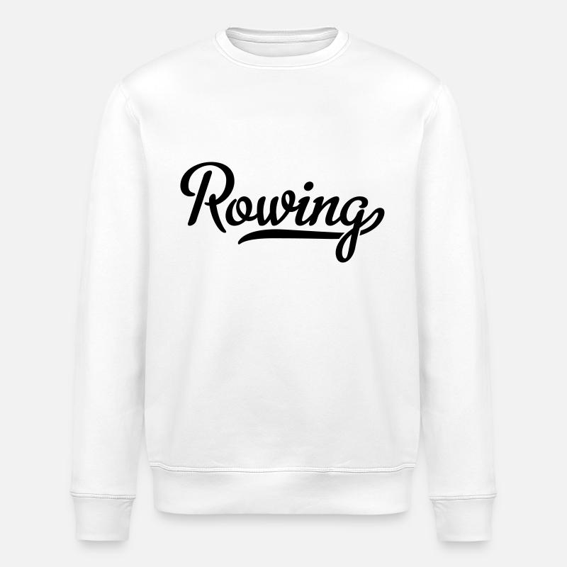 ROWING - Sweat bio ROLLER Stanley/Stella Unisexe - blanc