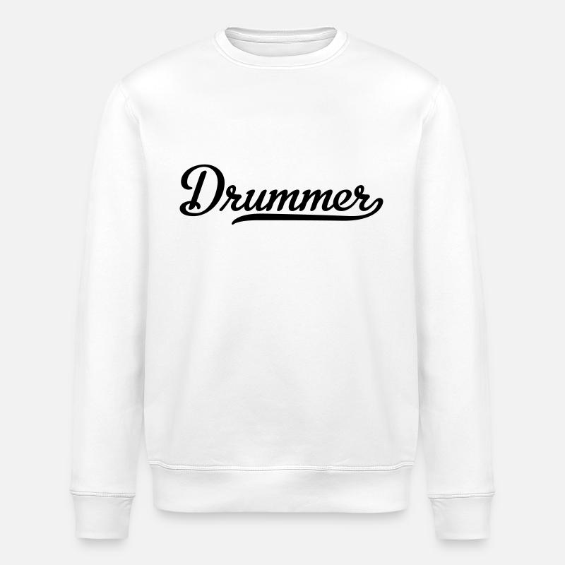 drummer - Stanley/Stella Unisex Bio-Sweatshirt ROLLER - Weiß