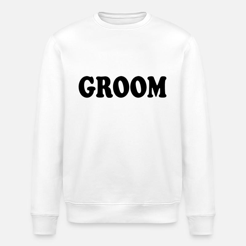 Groom - Sweat bio ROLLER Stanley/Stella Unisexe - blanc