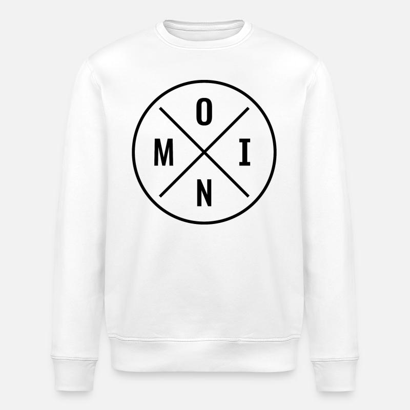 MOIN - Stanley/Stella Unisex Bio-Sweatshirt ROLLER - Weiß