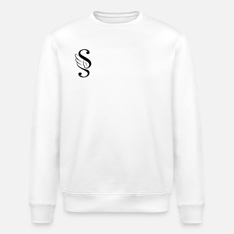 Paragraph Paragraf Wing Flügel - Stanley/Stella Unisex Bio-Sweatshirt ROLLER - Weiß