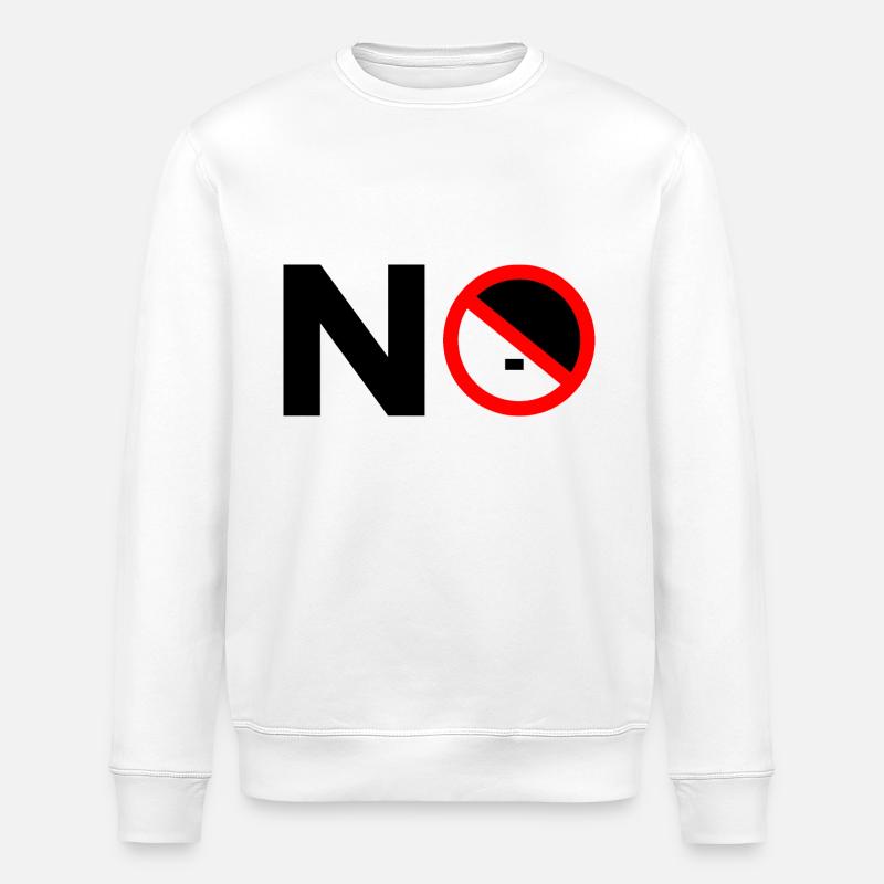 Gegen rechts - no - Stanley/Stella Unisex Bio-Sweatshirt ROLLER - Weiß