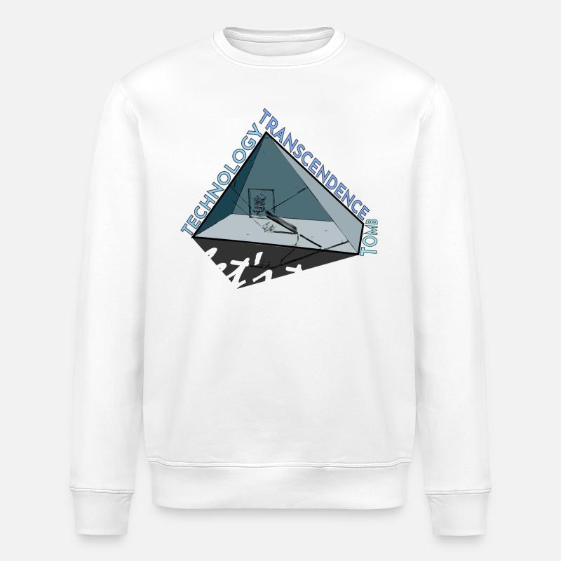 Pyramide: Tomb, Technology, Transcendence - Stanley/Stella Unisex Bio-Sweatshirt ROLLER - Weiß