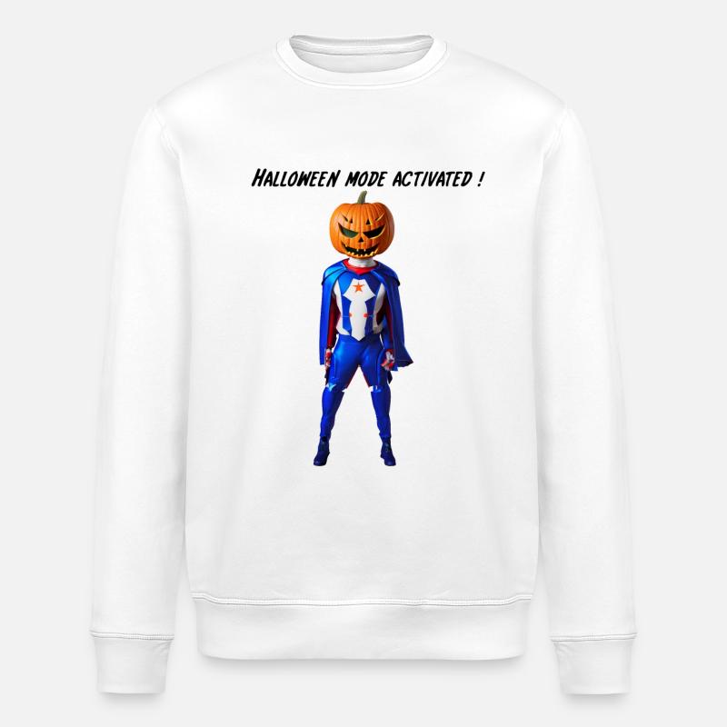 Mode Halloween activé ! - Sweat bio ROLLER Stanley/Stella Unisexe - blanc