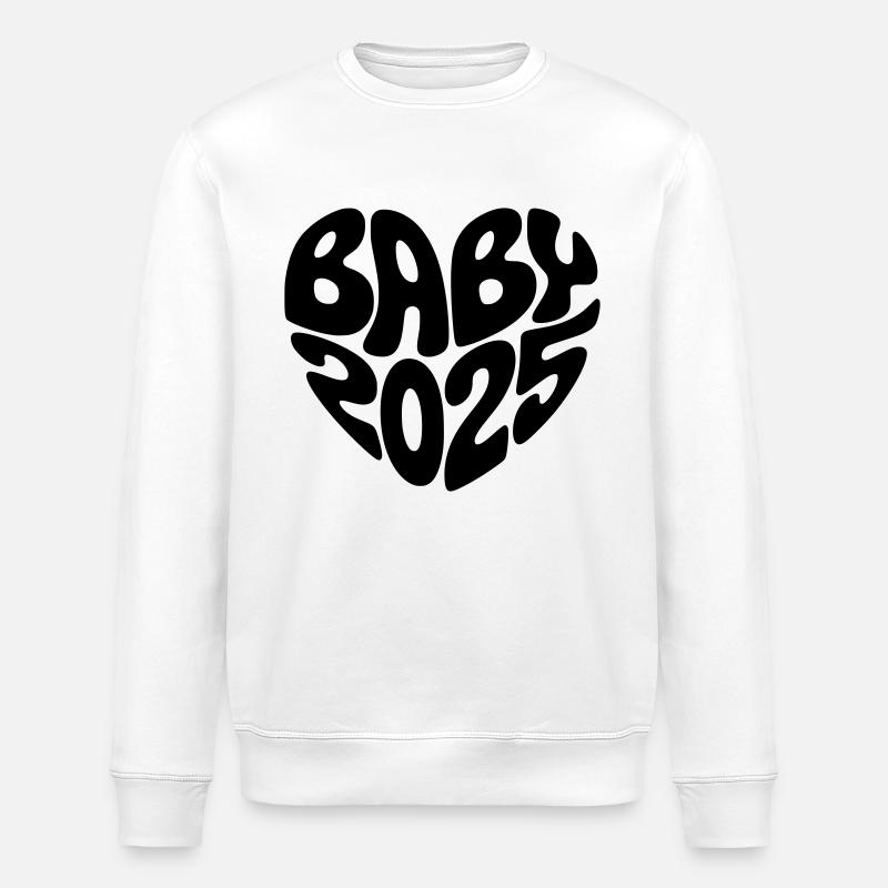 Baby 2025 - Stanley/Stella Unisex Bio-Sweatshirt ROLLER - Weiß