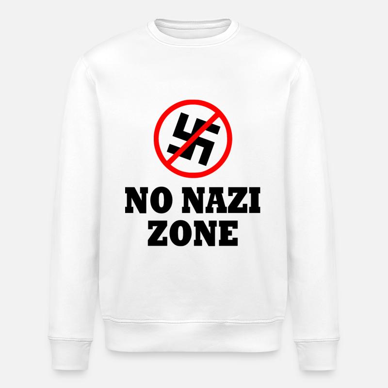 gegen rechts - Stanley/Stella Unisex Bio-Sweatshirt ROLLER - Weiß