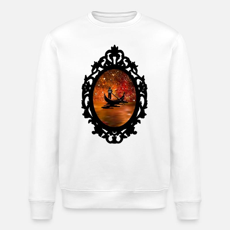 La magie de Venise - Sweat bio ROLLER Stanley/Stella Unisexe - blanc