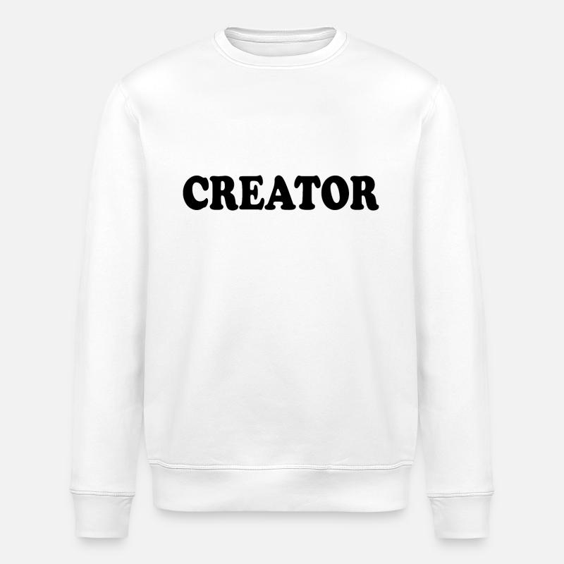 Creator - Sweat bio ROLLER Stanley/Stella Unisexe - blanc