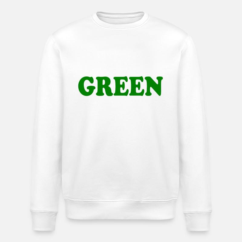 Green - Stanley/Stella Unisex Bio-Sweatshirt ROLLER - Weiß
