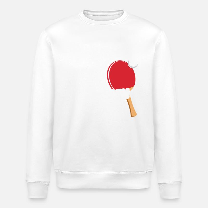 Table tennis Table tennis player - Stanley/Stella ROLLER Unisex Organic Sweatshirt - white