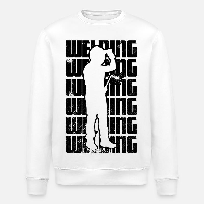 Weld - Stanley/Stella ROLLER Unisex Organic Sweatshirt - white