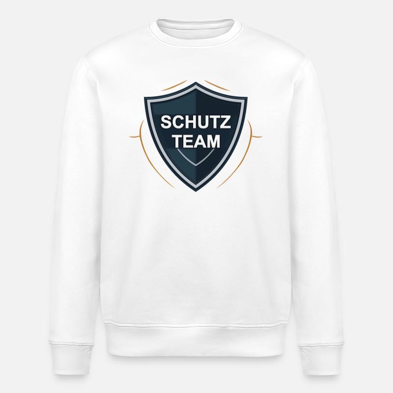 Schutzteam - Stanley/Stella Unisex Bio-Sweatshirt ROLLER - Weiß