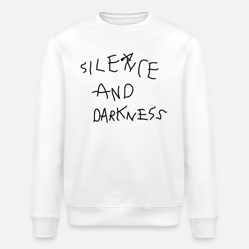 silence - Sweat bio ROLLER Stanley/Stella Unisexe - blanc