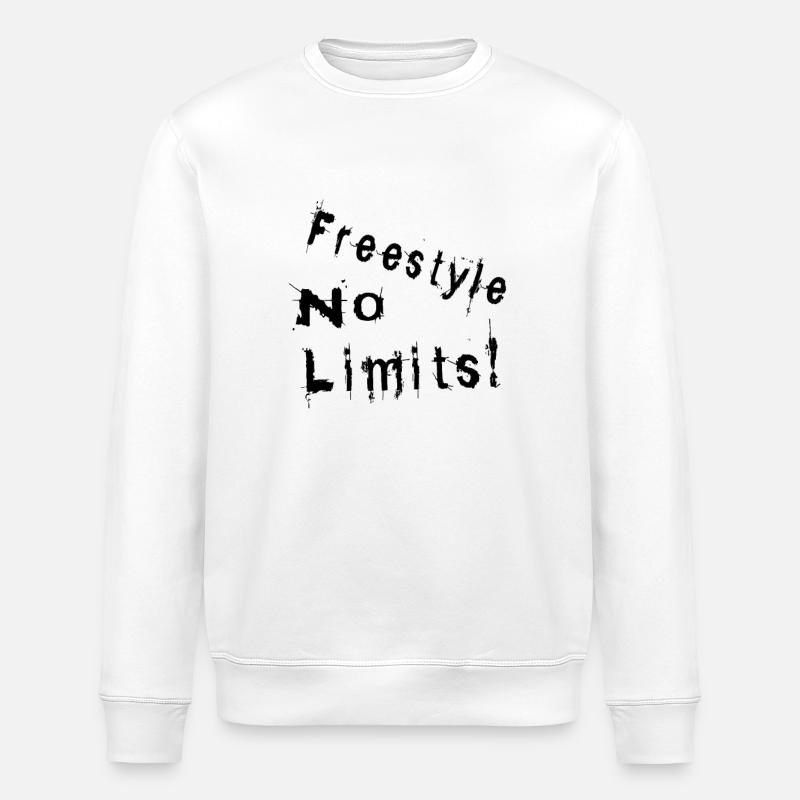 Freestyle No limits - Sweat bio ROLLER Stanley/Stella Unisexe - blanc