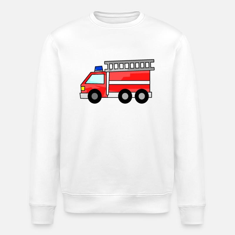 Feuerwehr - Stanley/Stella Unisex Bio-Sweatshirt ROLLER - Weiß