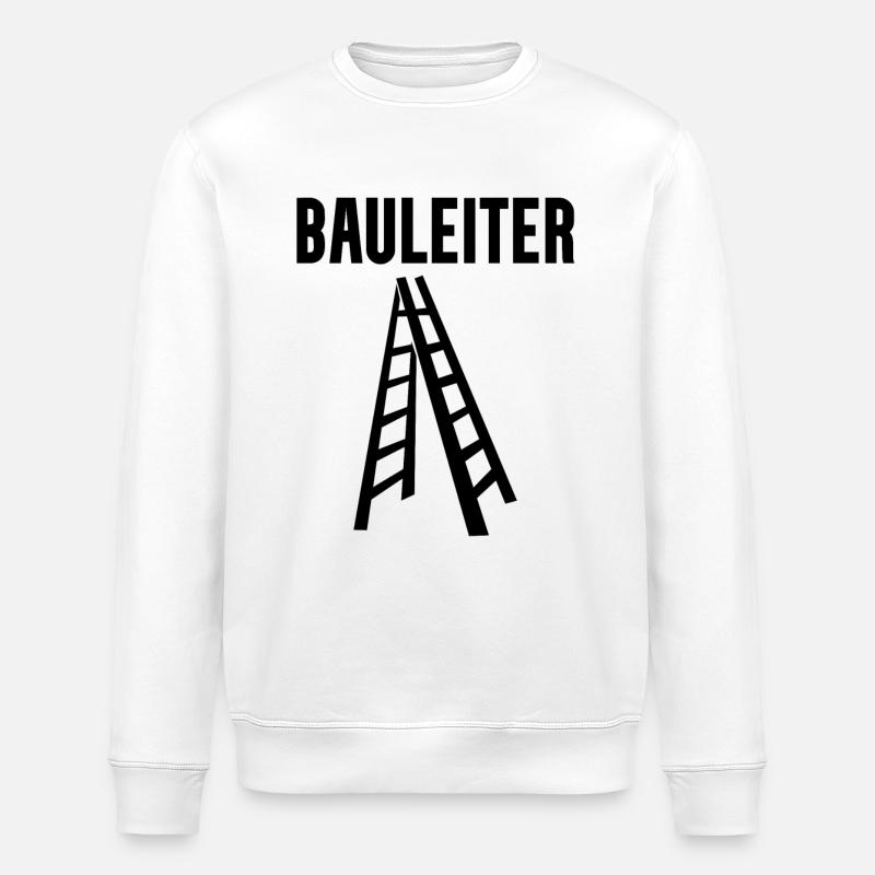 Bauleiter - Stanley/Stella Unisex Bio-Sweatshirt ROLLER - Weiß