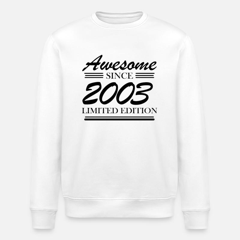 2003 - Sweat bio ROLLER Stanley/Stella Unisexe - blanc