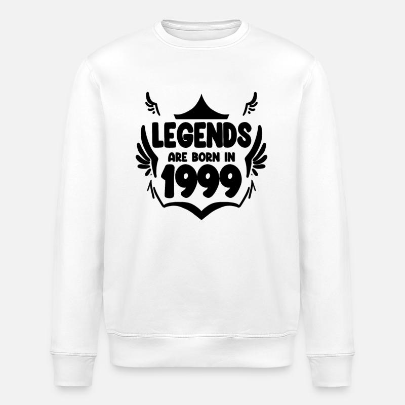 1999 - Sweat bio ROLLER Stanley/Stella Unisexe - blanc