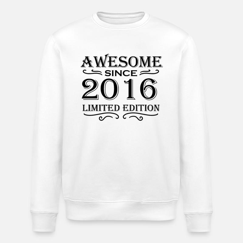 2016 - Stanley/Stella ROLLER Unisex Organic Sweatshirt - white