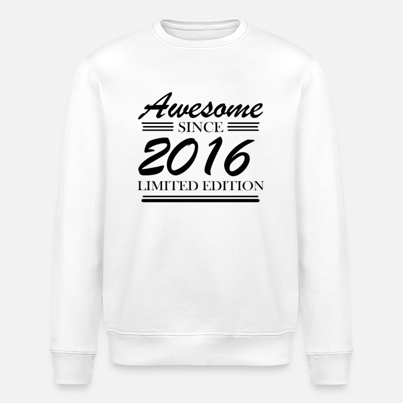2016 - Class of 2016 - Stanley/Stella ROLLER Unisex Organic Sweatshirt - white