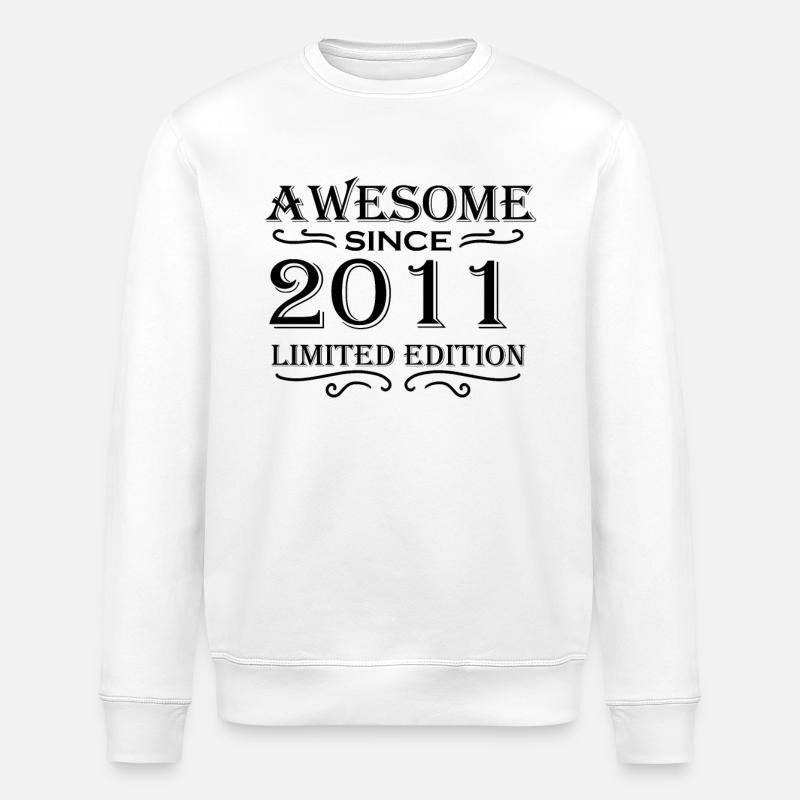 2011 - Stanley/Stella Unisex Bio-Sweatshirt ROLLER - Weiß