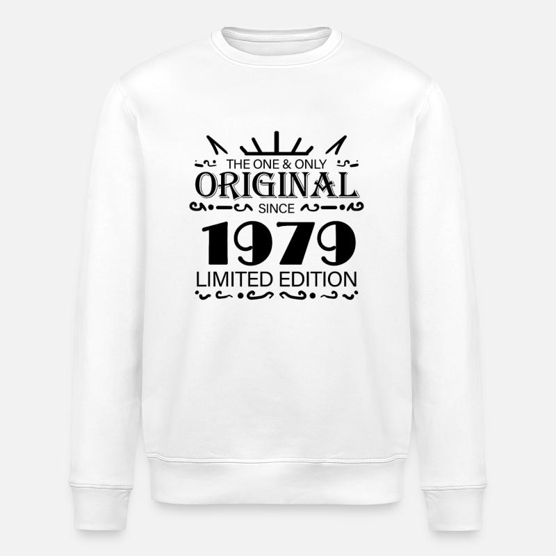 1979 - Année de construction 1979 - Sweat bio ROLLER Stanley/Stella Unisexe - blanc
