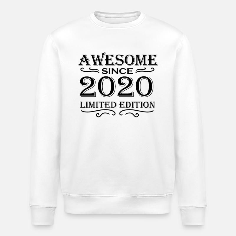 2020 - Stanley/Stella Unisex Bio-Sweatshirt ROLLER - Weiß