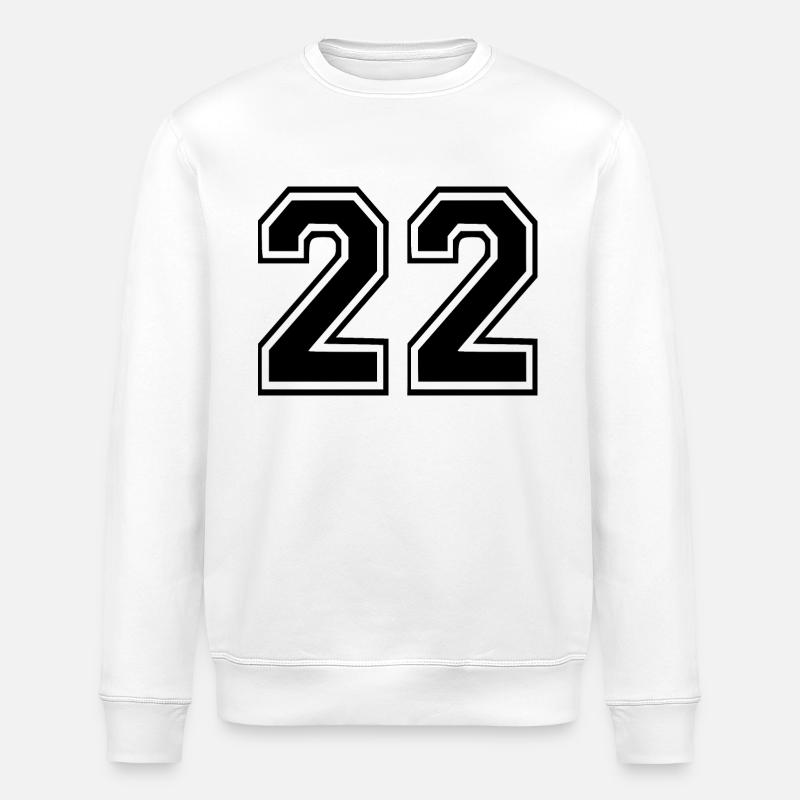22 - Stanley/Stella Unisex Bio-Sweatshirt ROLLER - Weiß
