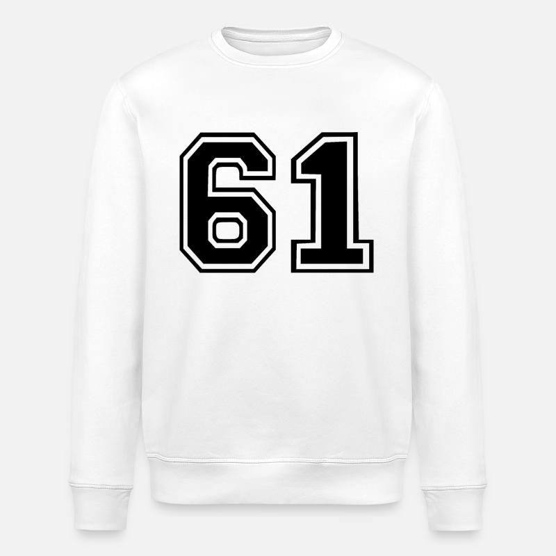 61 - Stanley/Stella Unisex Bio-Sweatshirt ROLLER - Weiß