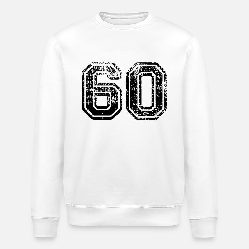 60 - Stanley/Stella ROLLER Unisex Organic Sweatshirt - white