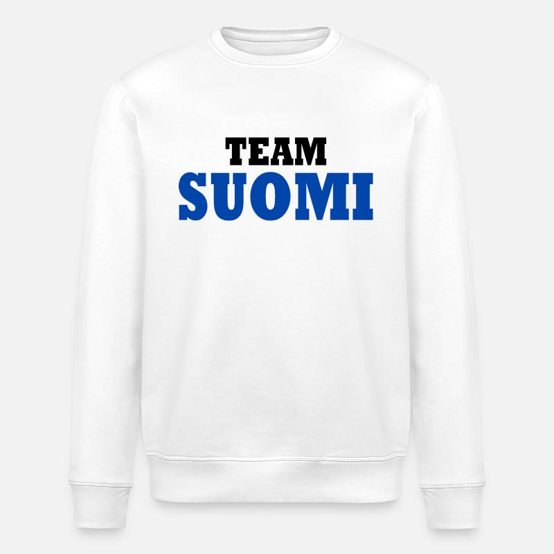 Team suomi - Sweat bio ROLLER Stanley/Stella Unisexe - blanc