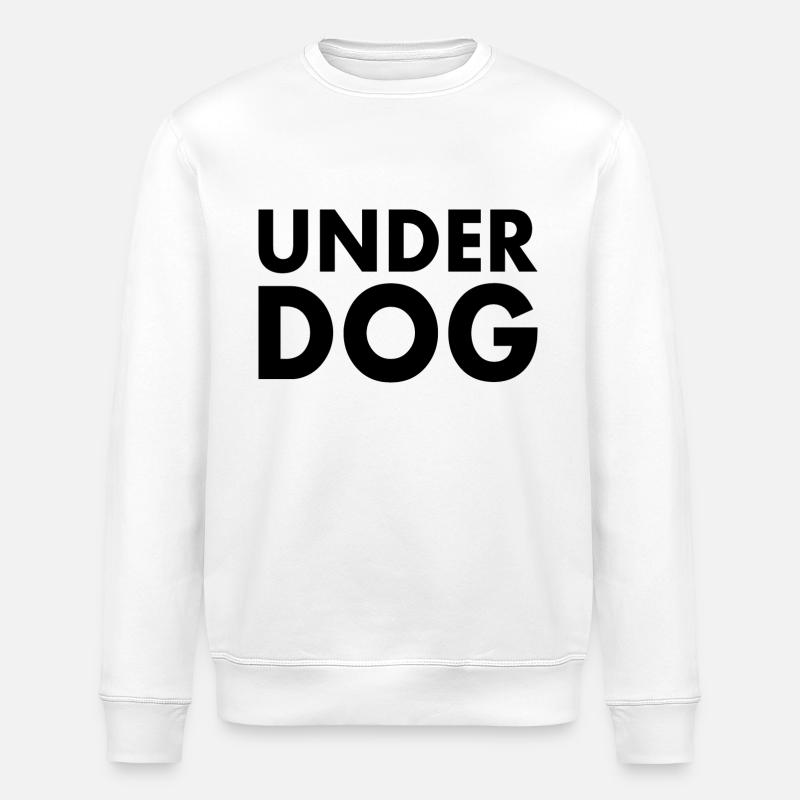 underdog - Stanley/Stella ROLLER Unisex Organic Sweatshirt - white
