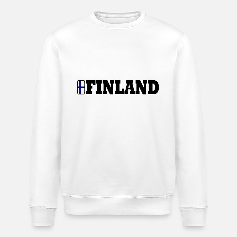 Finlande - Sweat bio ROLLER Stanley/Stella Unisexe - blanc