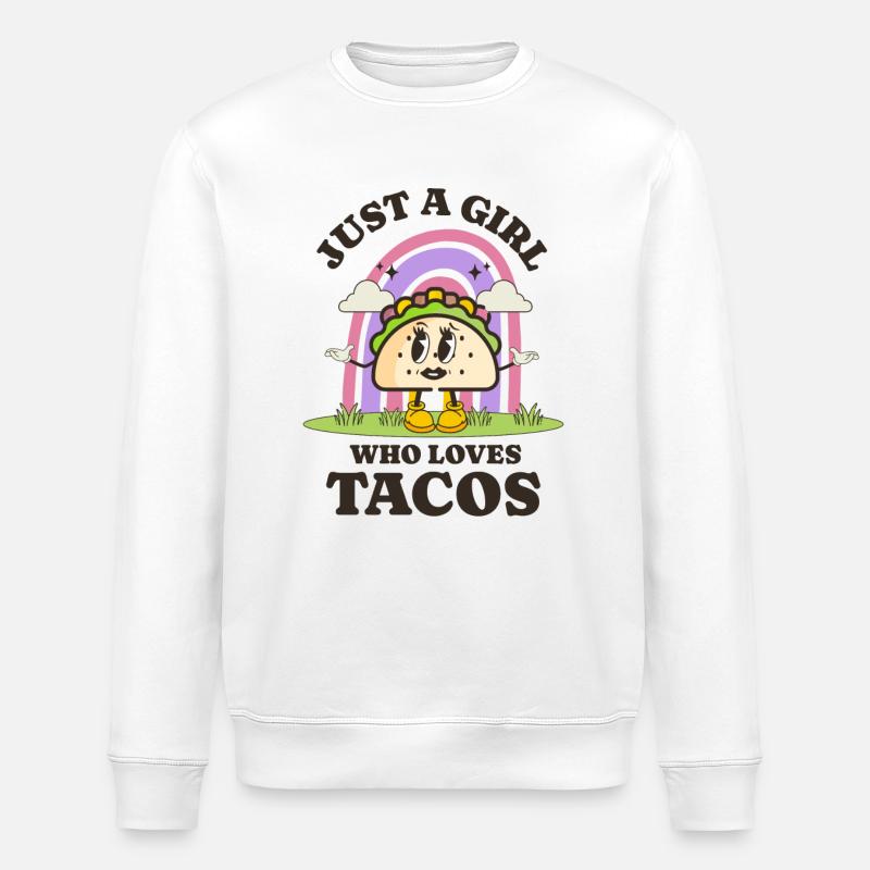 Taco - Stanley/Stella Unisex Bio-Sweatshirt ROLLER - Weiß