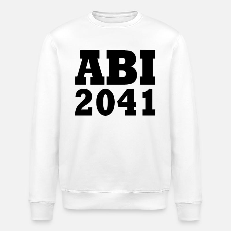 Abi 2041 - Stanley/Stella Unisex Bio-Sweatshirt ROLLER - Weiß