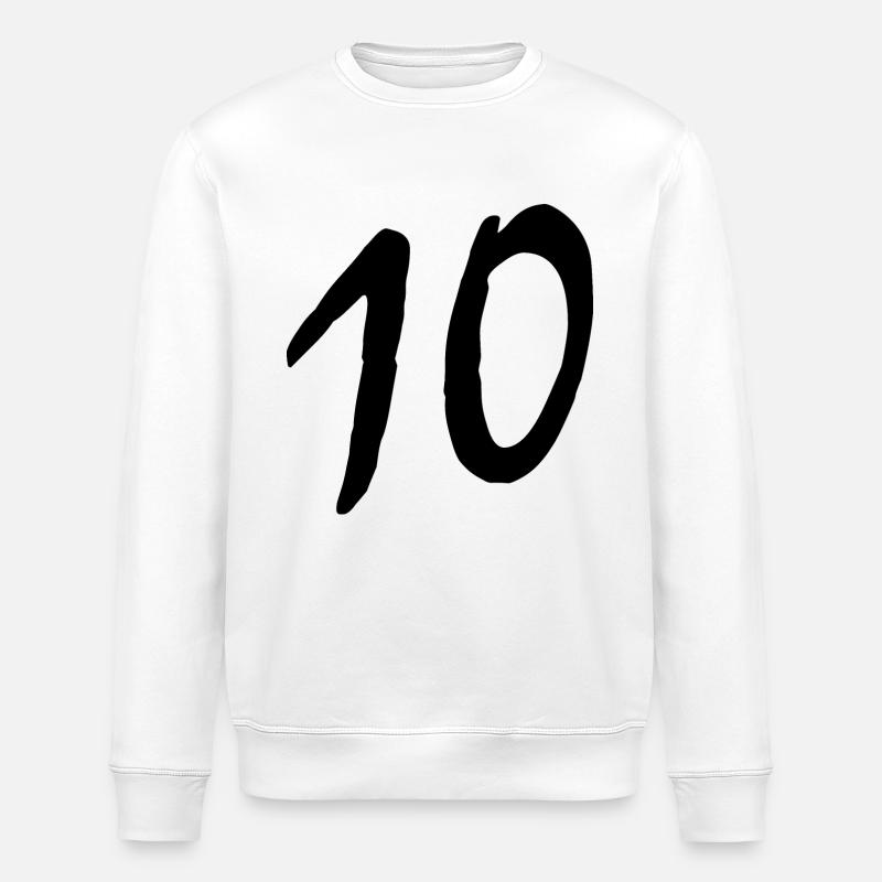 10 - Sweat bio ROLLER Stanley/Stella Unisexe - blanc