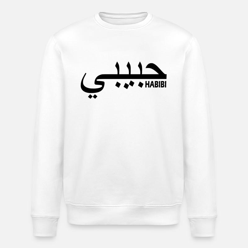 HABIBI - Stanley/Stella Unisex Bio-Sweatshirt ROLLER - Weiß