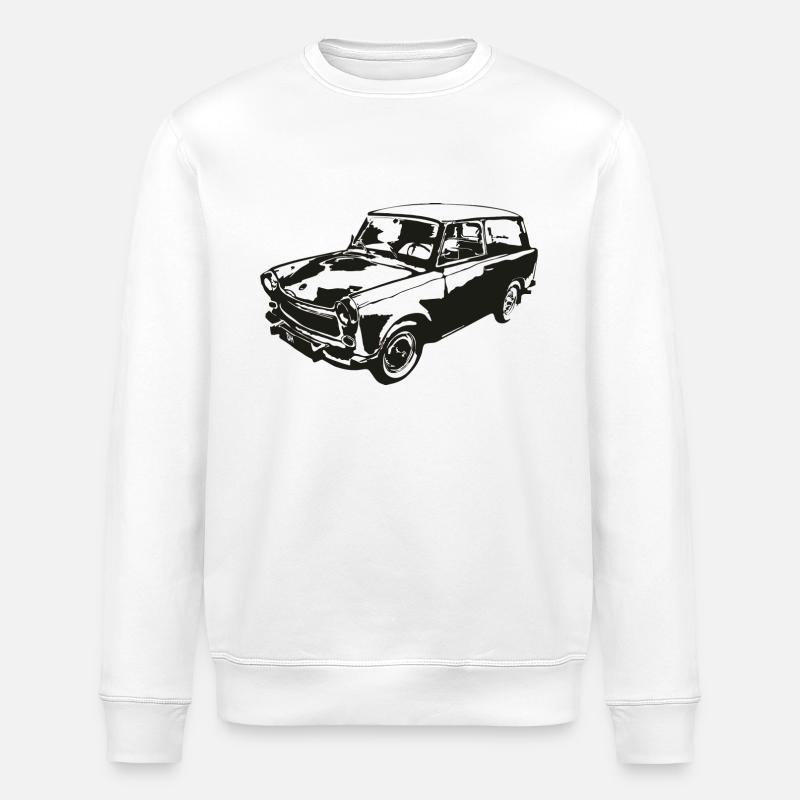  601 Kombi Trabi - Stanley/Stella Unisex Bio-Sweatshirt ROLLER - Weiß