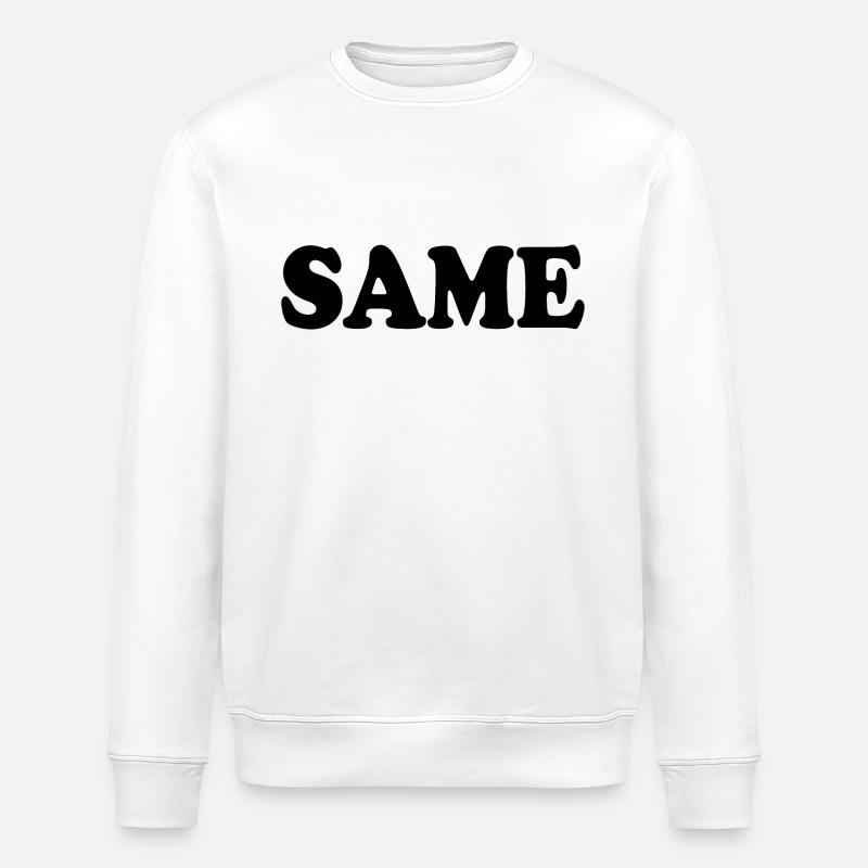 Same - Sweat bio ROLLER Stanley/Stella Unisexe - blanc