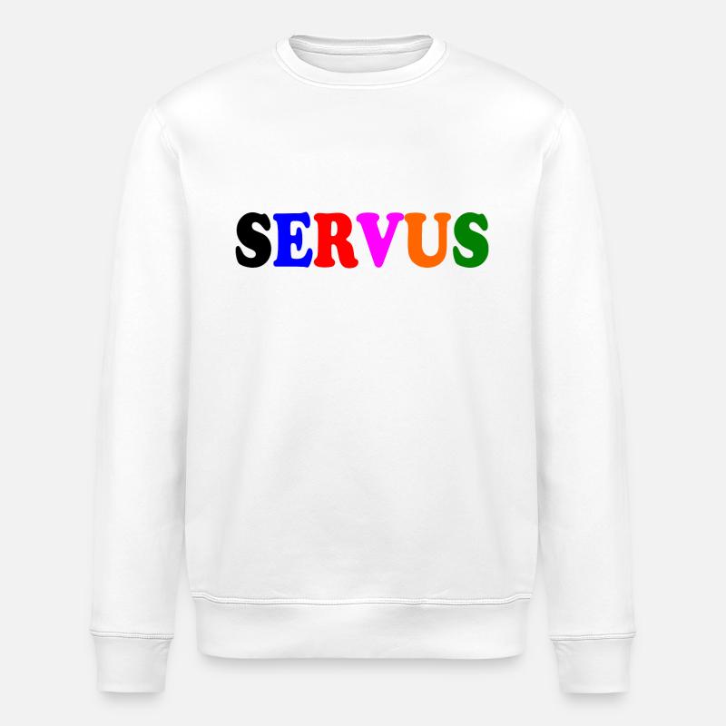 Servus - Stanley/Stella Unisex Bio-Sweatshirt ROLLER - Weiß