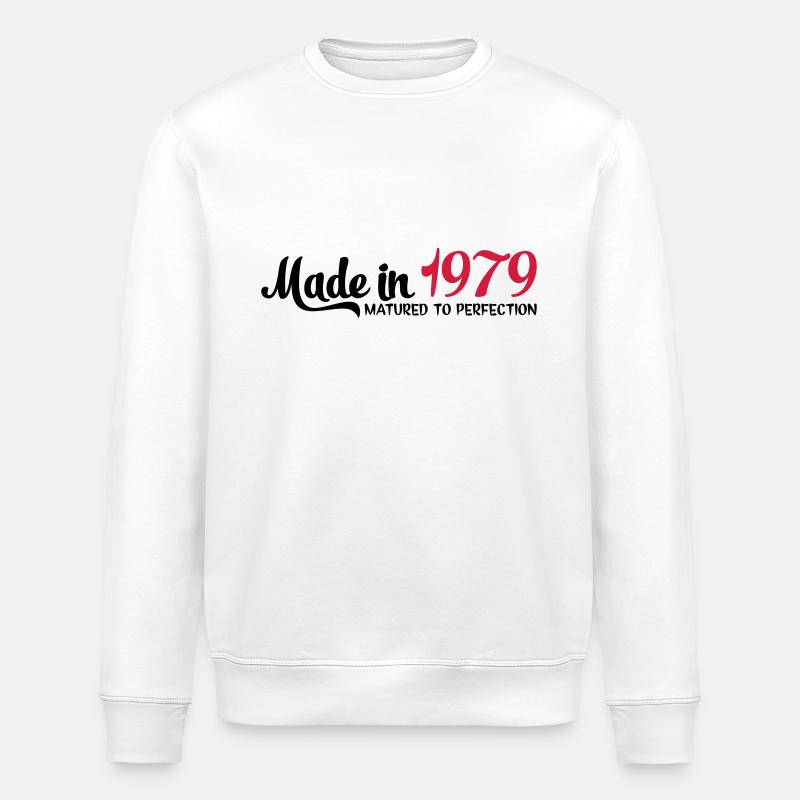 1979 - Stanley/Stella Unisex Bio-Sweatshirt ROLLER - Weiß