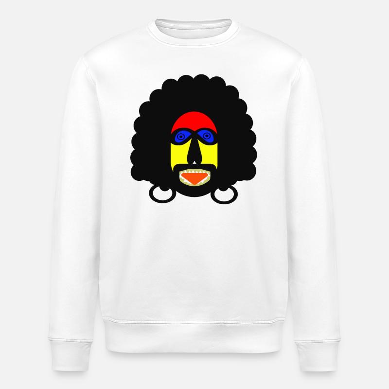 M. Curly - Sweat bio ROLLER Stanley/Stella Unisexe - blanc