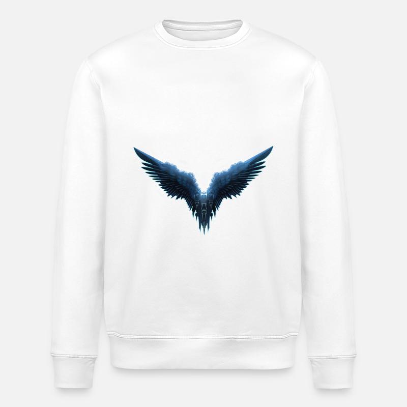 mouche mouche mouche - Sweat bio ROLLER Stanley/Stella Unisexe - blanc