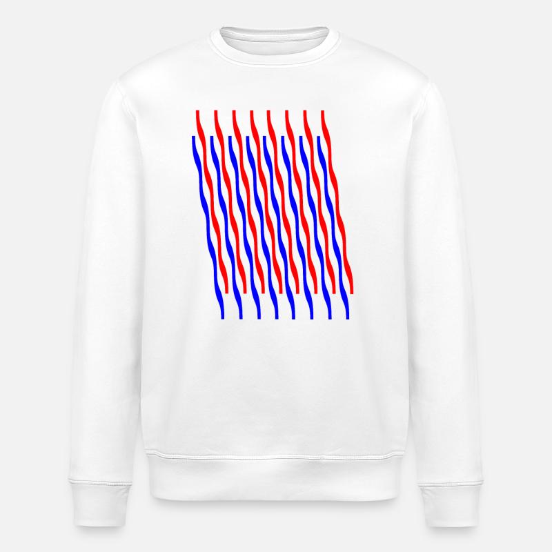 Zigzag 2 - Sweat bio ROLLER Stanley/Stella Unisexe - blanc