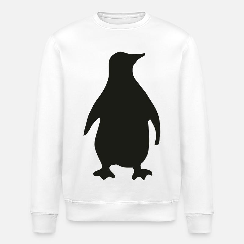 Penguin - Stanley/Stella ROLLER Unisex Organic Sweatshirt - white