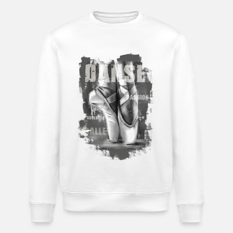 danse - Sweat bio ROLLER Stanley/Stella Unisexe - blanc