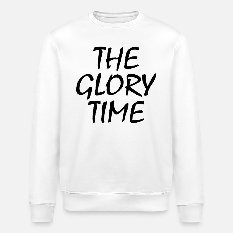 The glory time - Stanley/Stella Unisex Bio-Sweatshirt ROLLER - Weiß