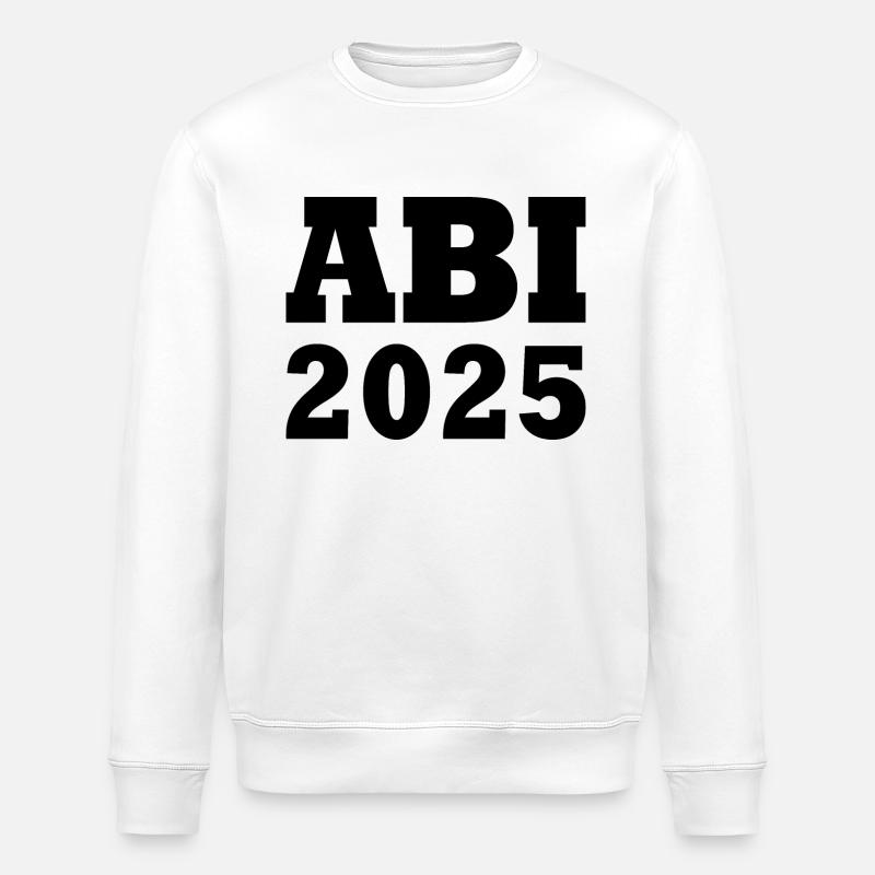 Abi 2025 - Stanley/Stella Unisex Bio-Sweatshirt ROLLER - Weiß