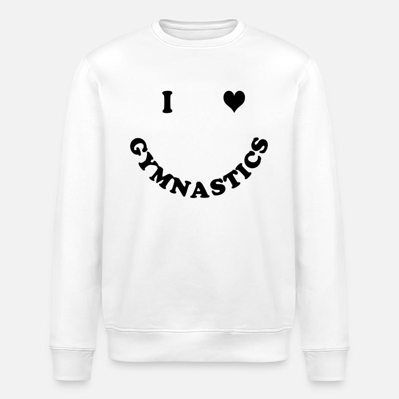Gymnastik - Stanley/Stella Unisex Bio-Sweatshirt ROLLER - Weiß